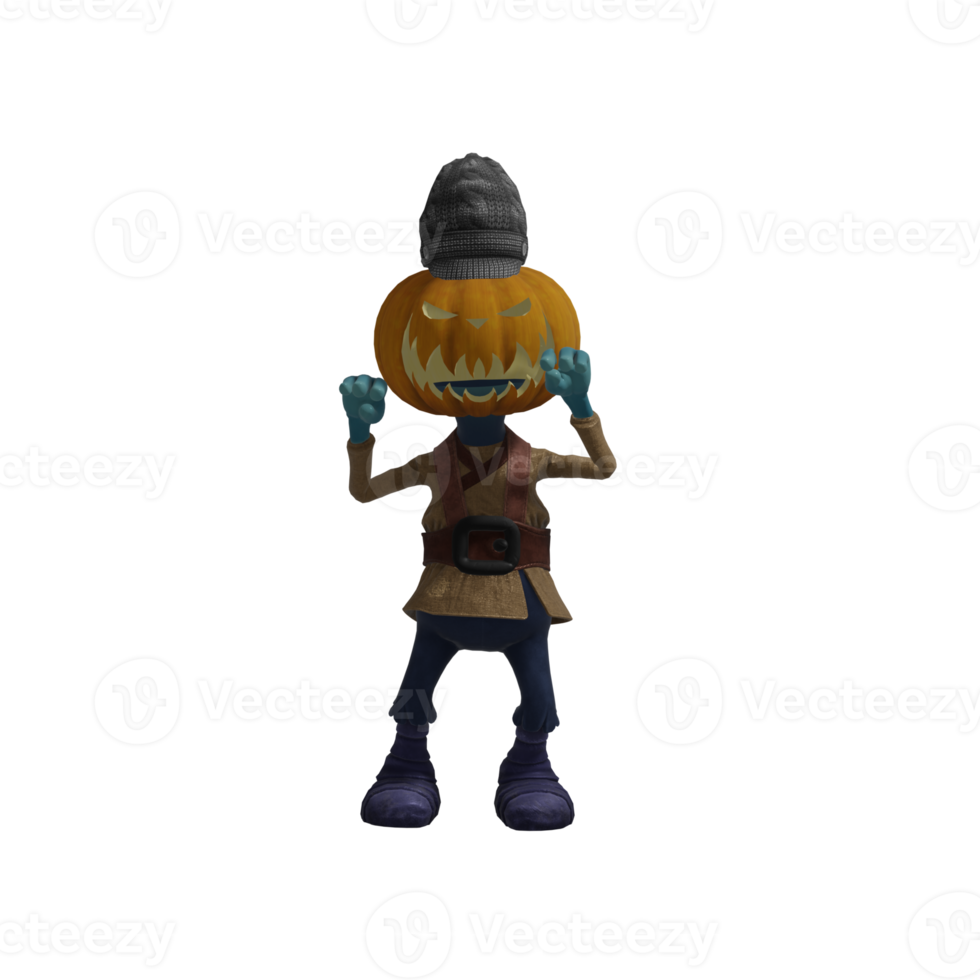 pumpa monster halloween png