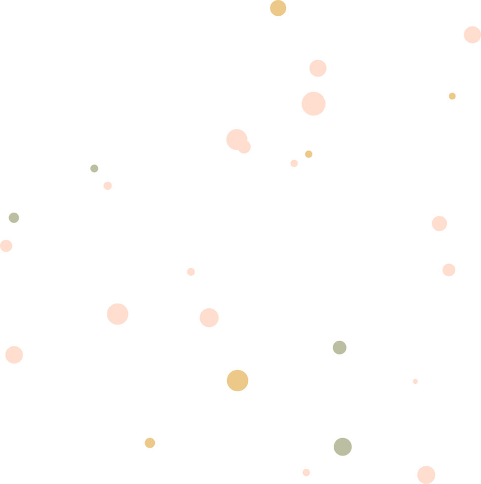 Abstract speckles Dots Shapes element png