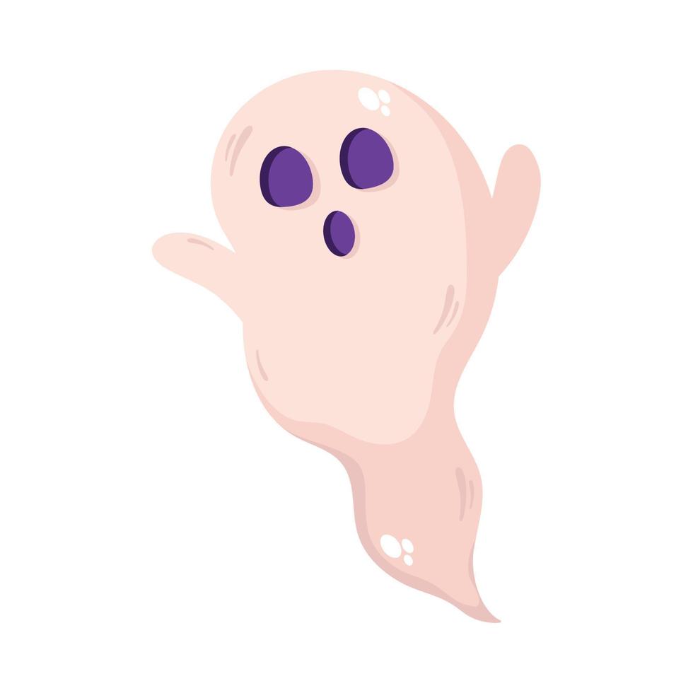 espíritu fantasma de halloween vector