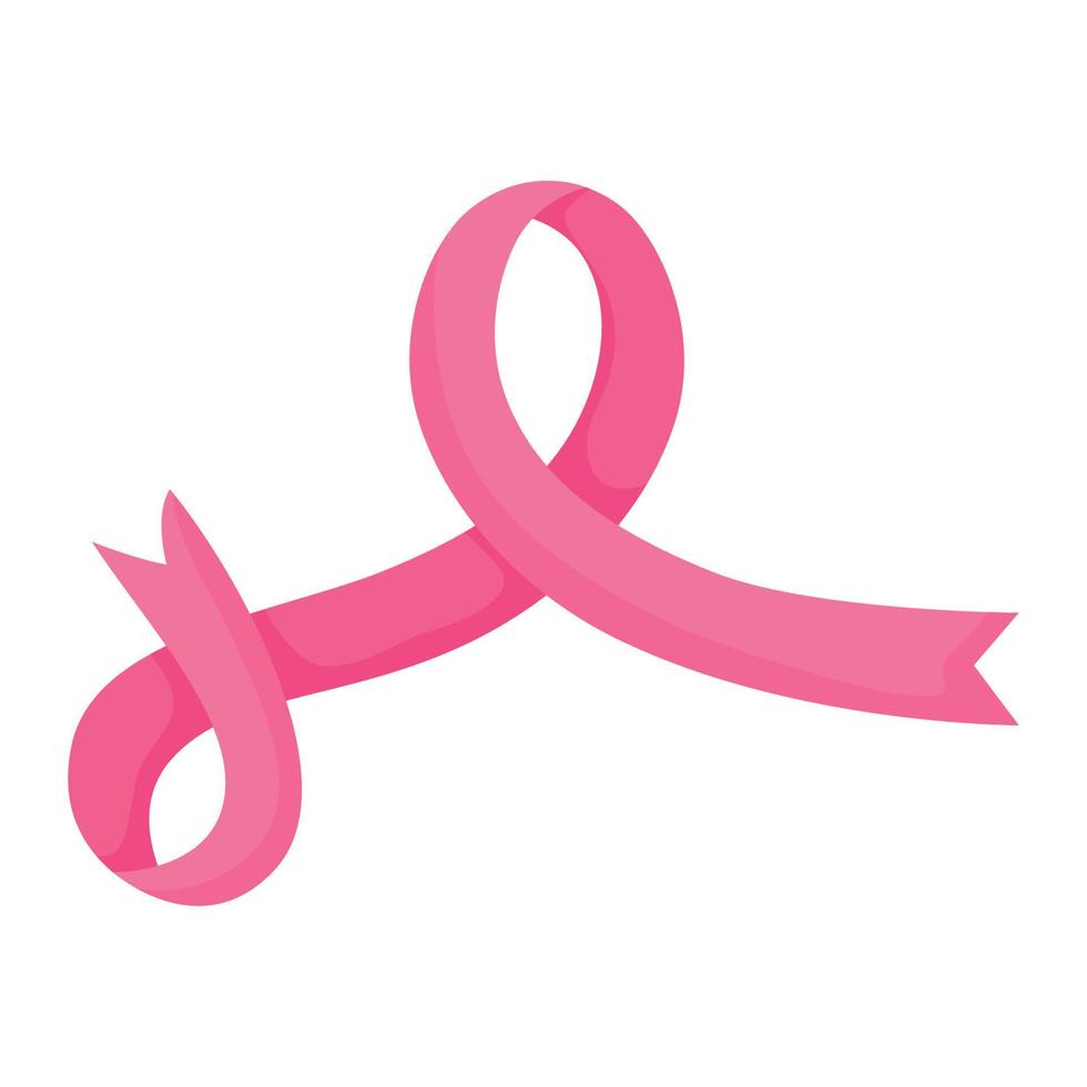 breast cancer ribbon campaign vector