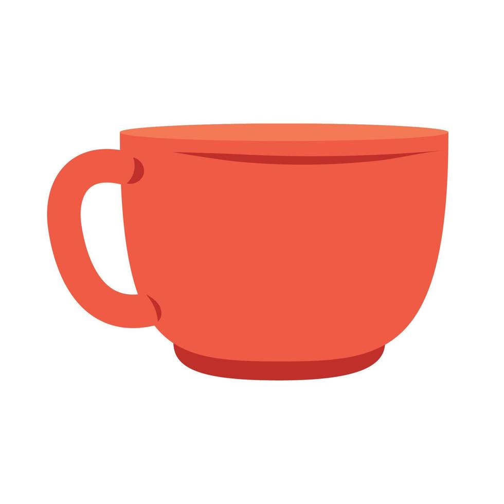 red cup utensil vector