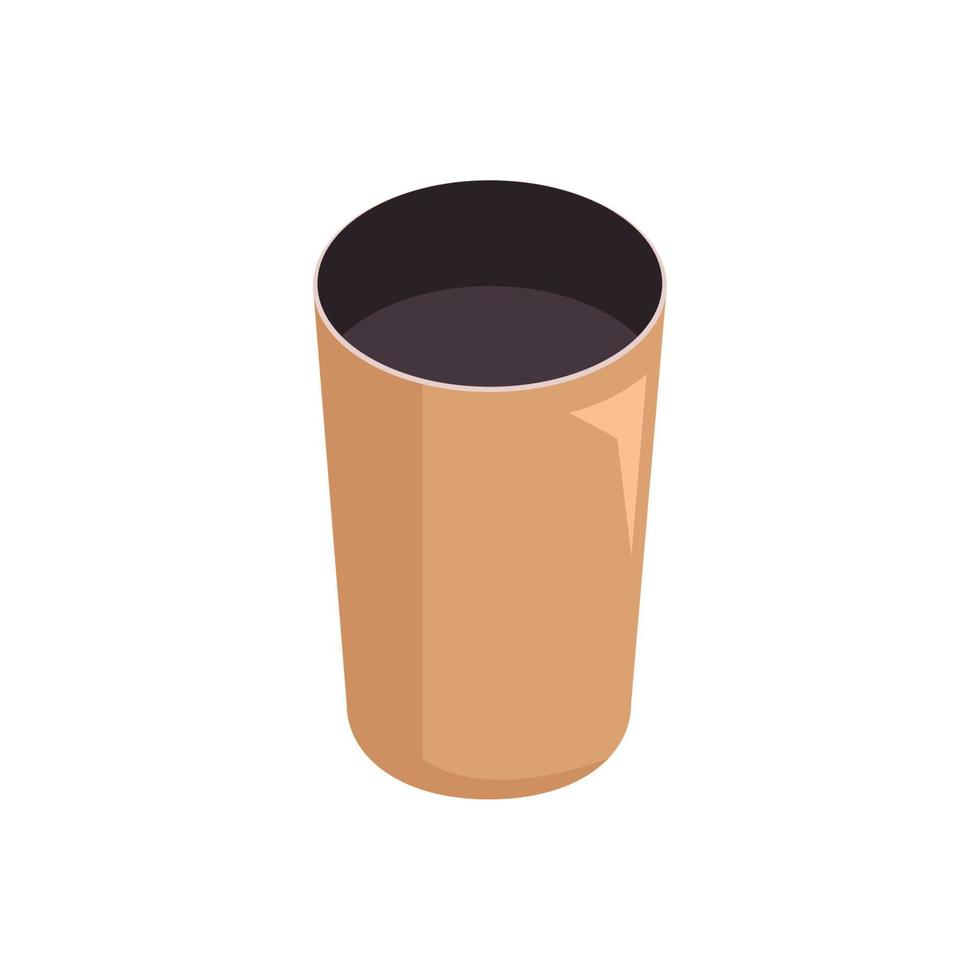 carton cup takeaway vector