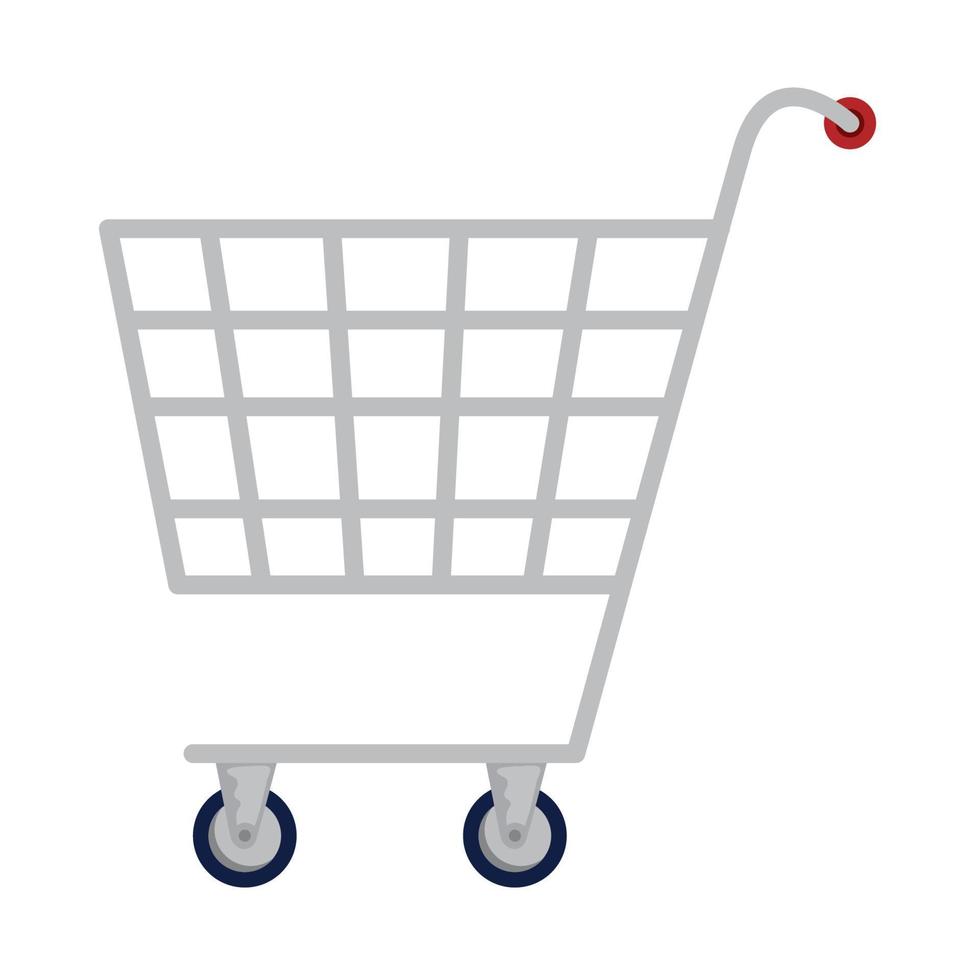 shopping cart market vector