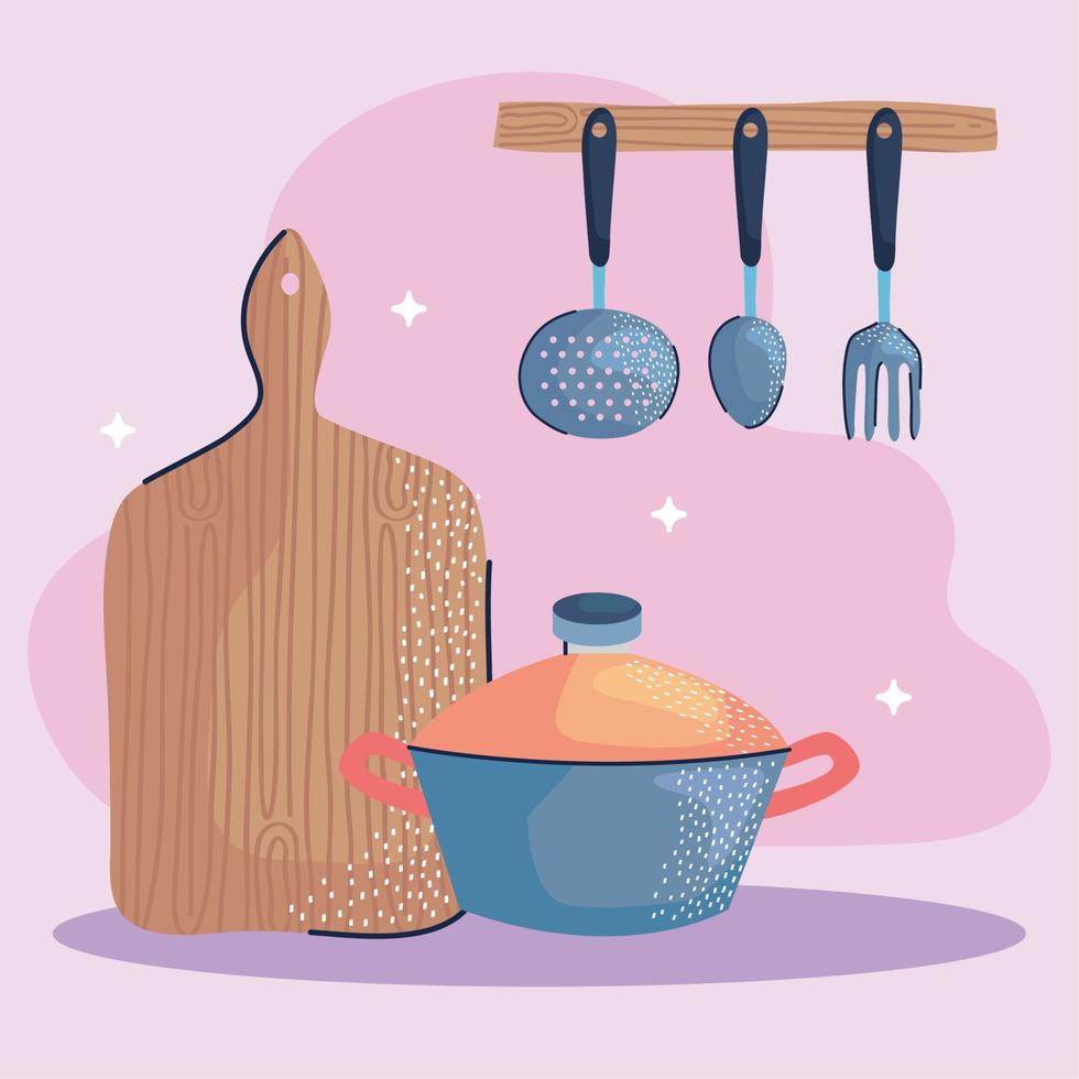 utensils and cutleries vector