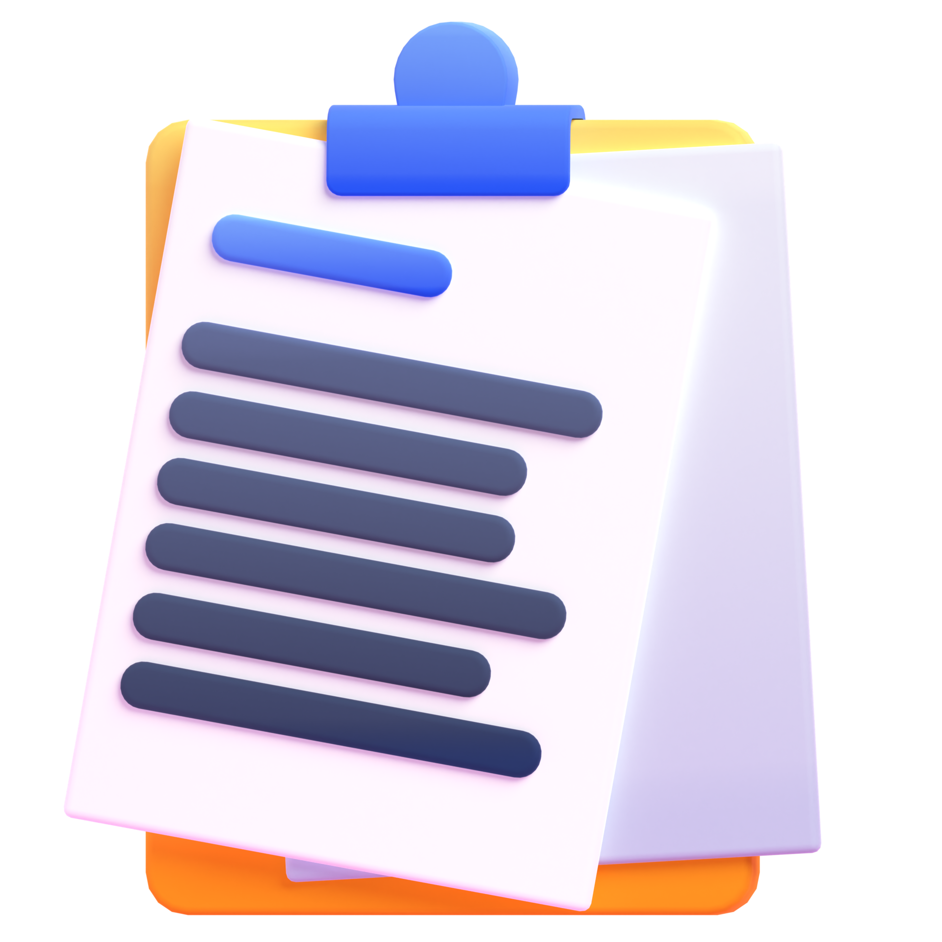 clipboard-in-3d-render-for-graphic-asset-web-presentation-or-other