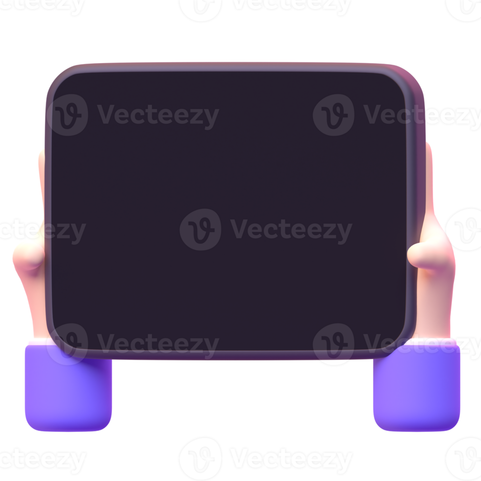 Device Phone in 3d render for graphic asset web presentation or other png