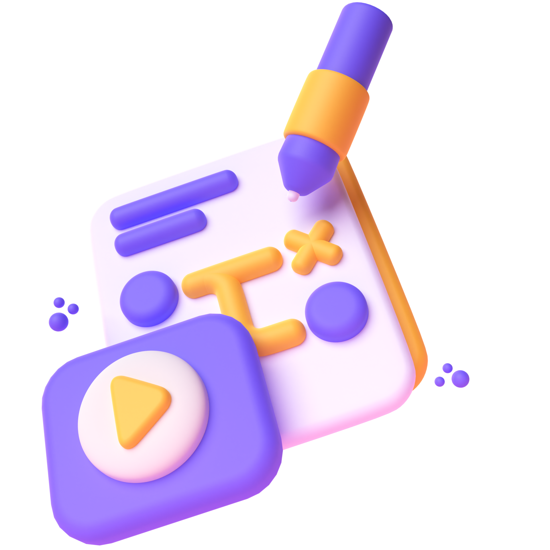 conten-plan-in-3d-render-for-graphic-asset-web-presentation-or-other