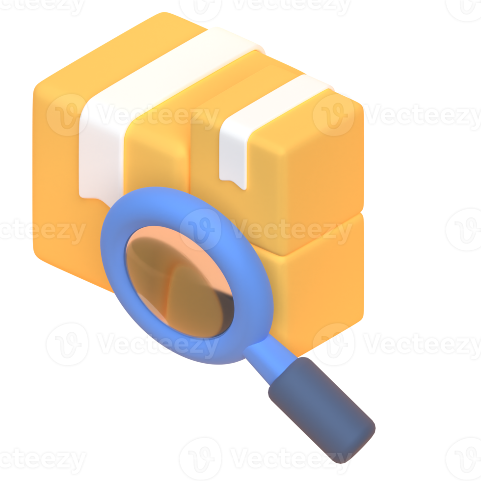 Search Package in 3d render for graphic asset web presentation or other png