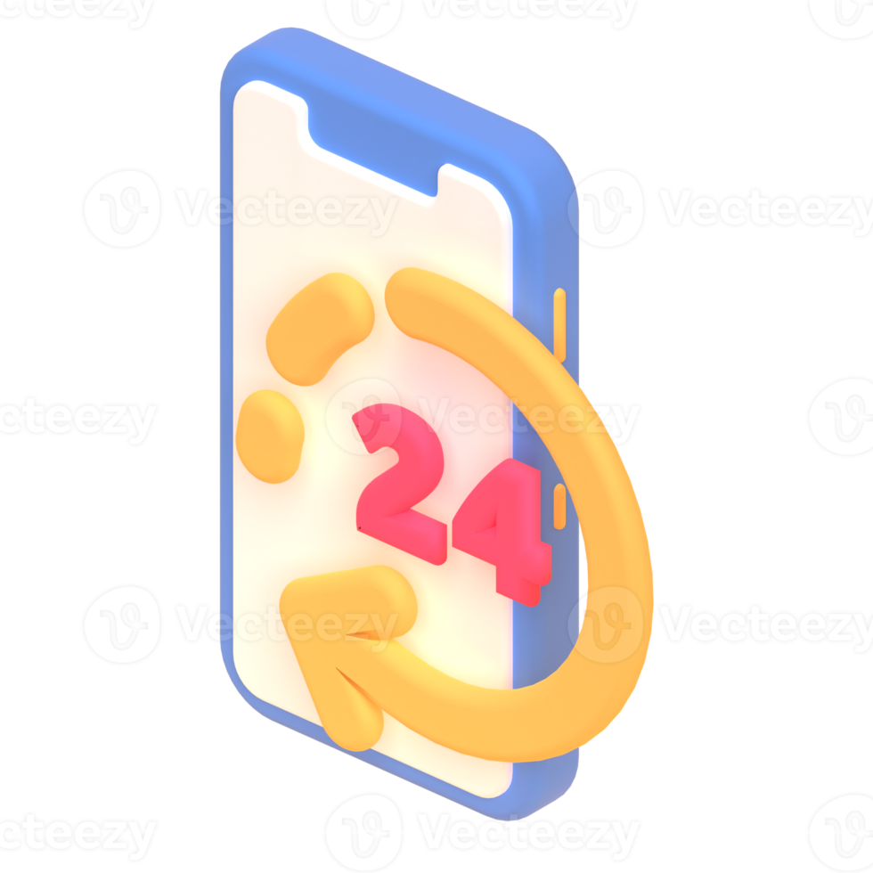 24 horas em renderização 3D para apresentação na web de ativos gráficos ou outros png