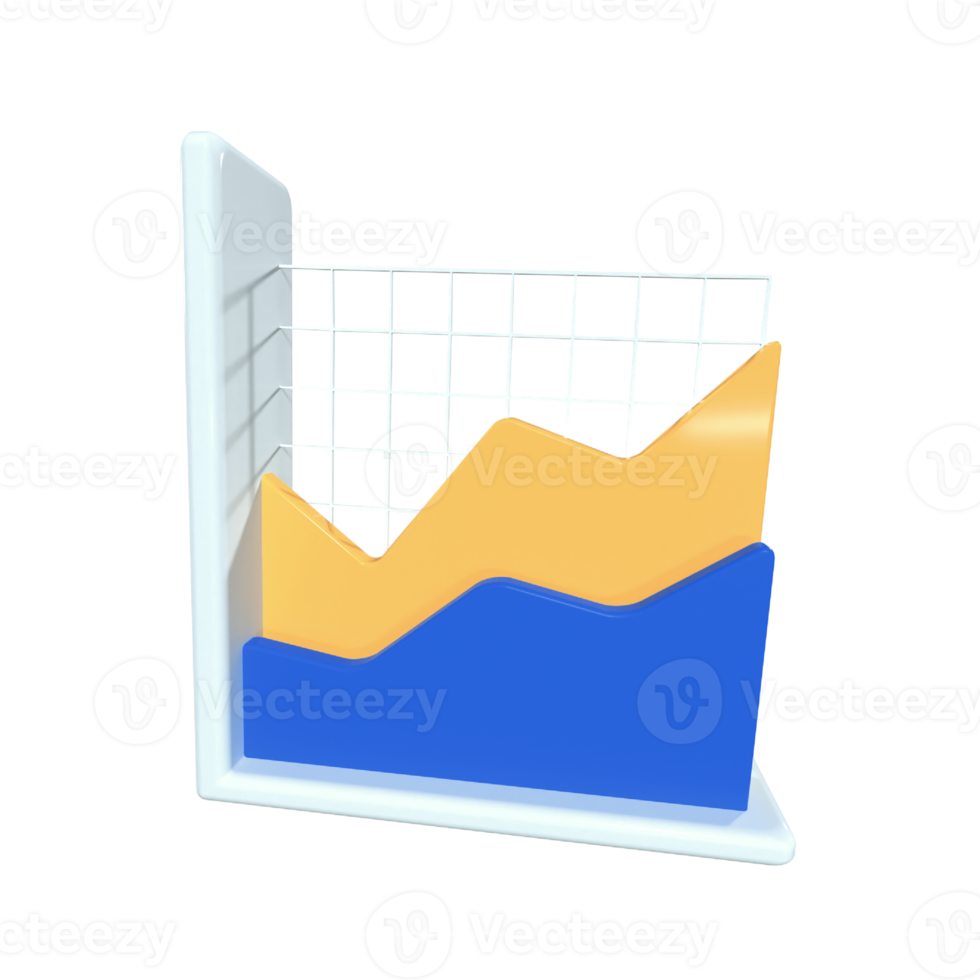 Objet de rendu 3d pour le site Web de présentation et autres png