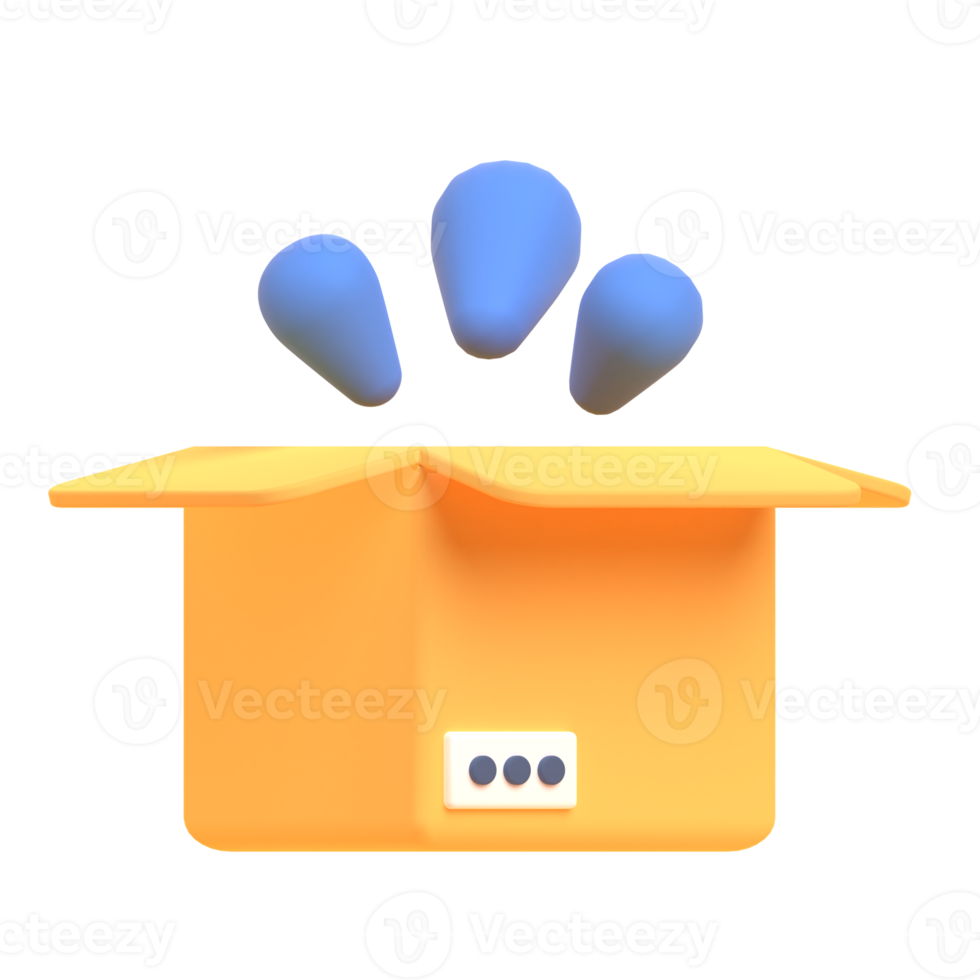 3D Rendered Object for Presentation website and other png