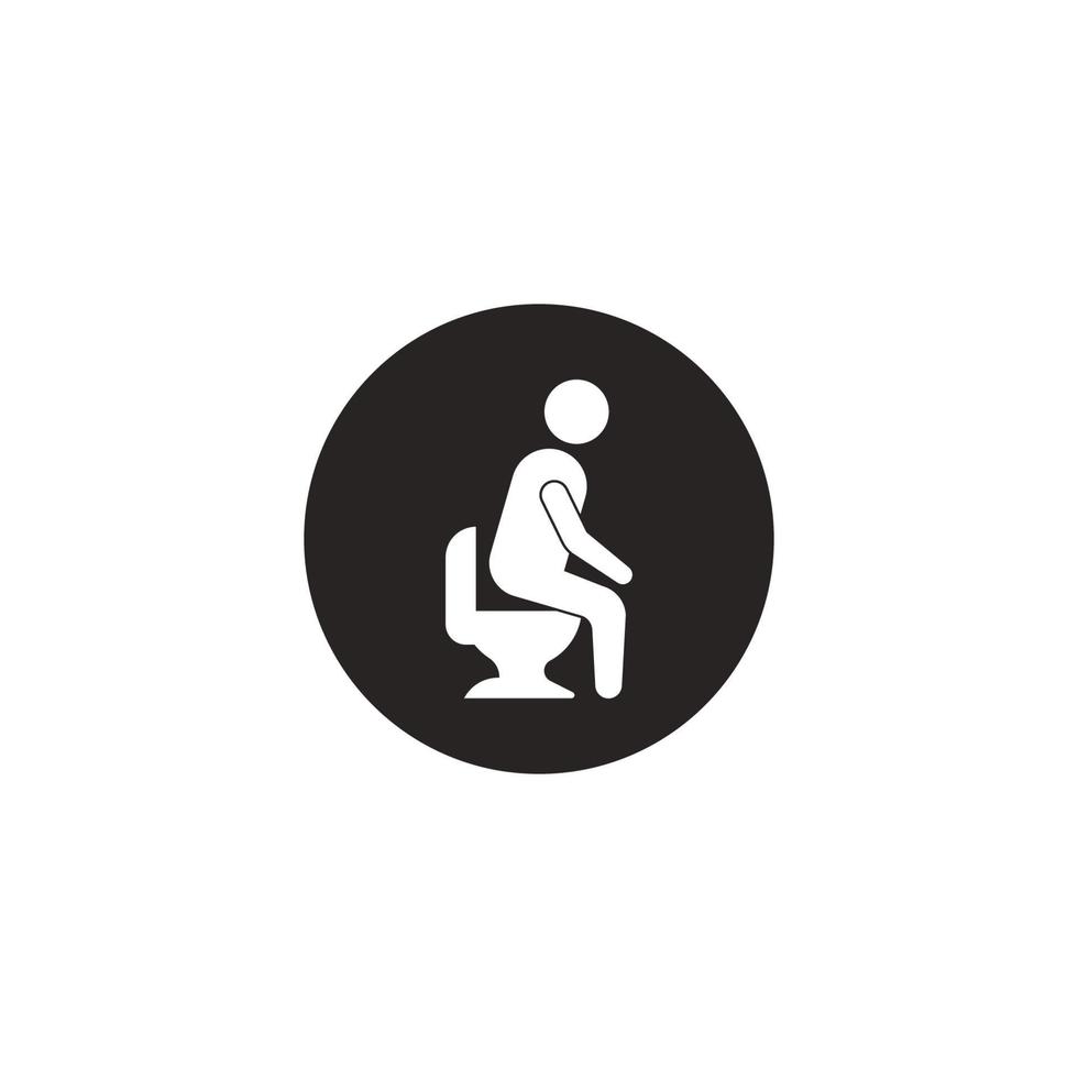Diarrhea icon vector