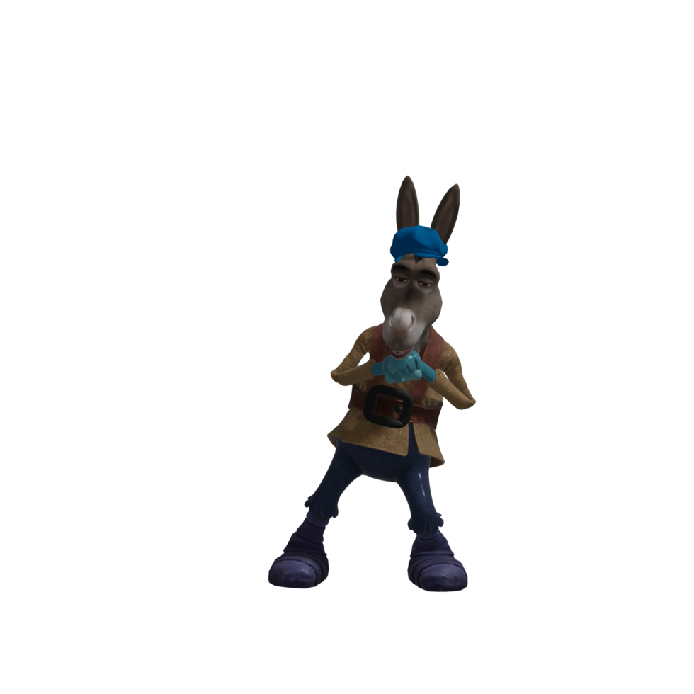 pose de baile de burro png