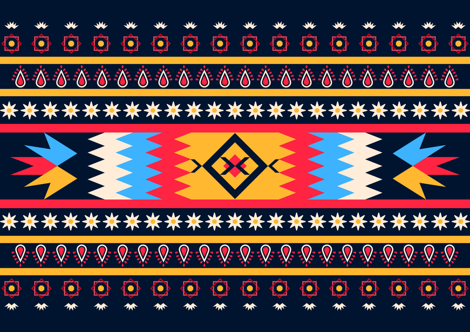 geometric pattern colorful,Tribal ethnic texture style,design for printing  on products, background,scarf,clothing,wrapping,fabric,vector illustration.  12490453 Vector Art at Vecteezy