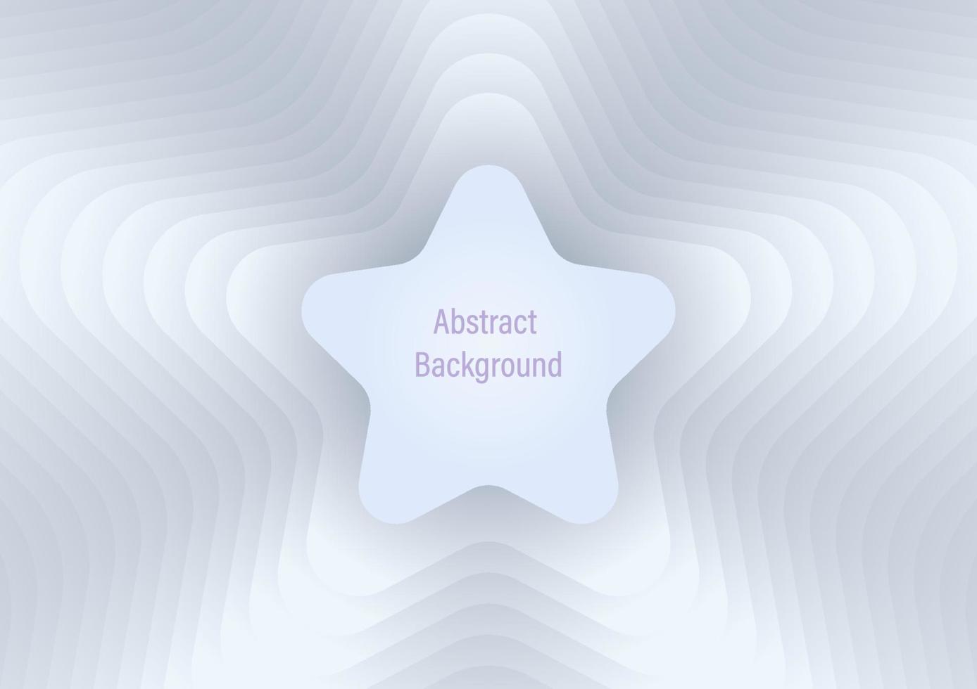 The background is designed with a blue wavy star shape and beams, space concept vector