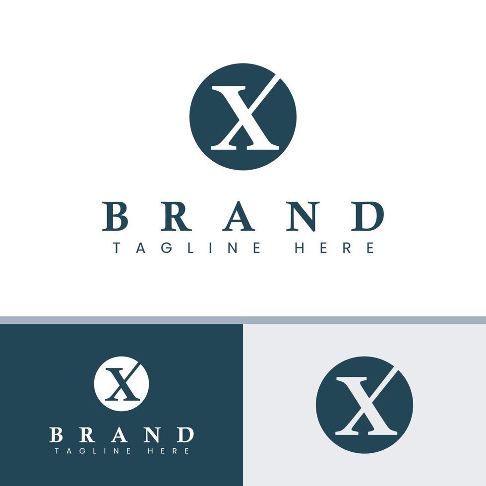 Letter X Logo vector