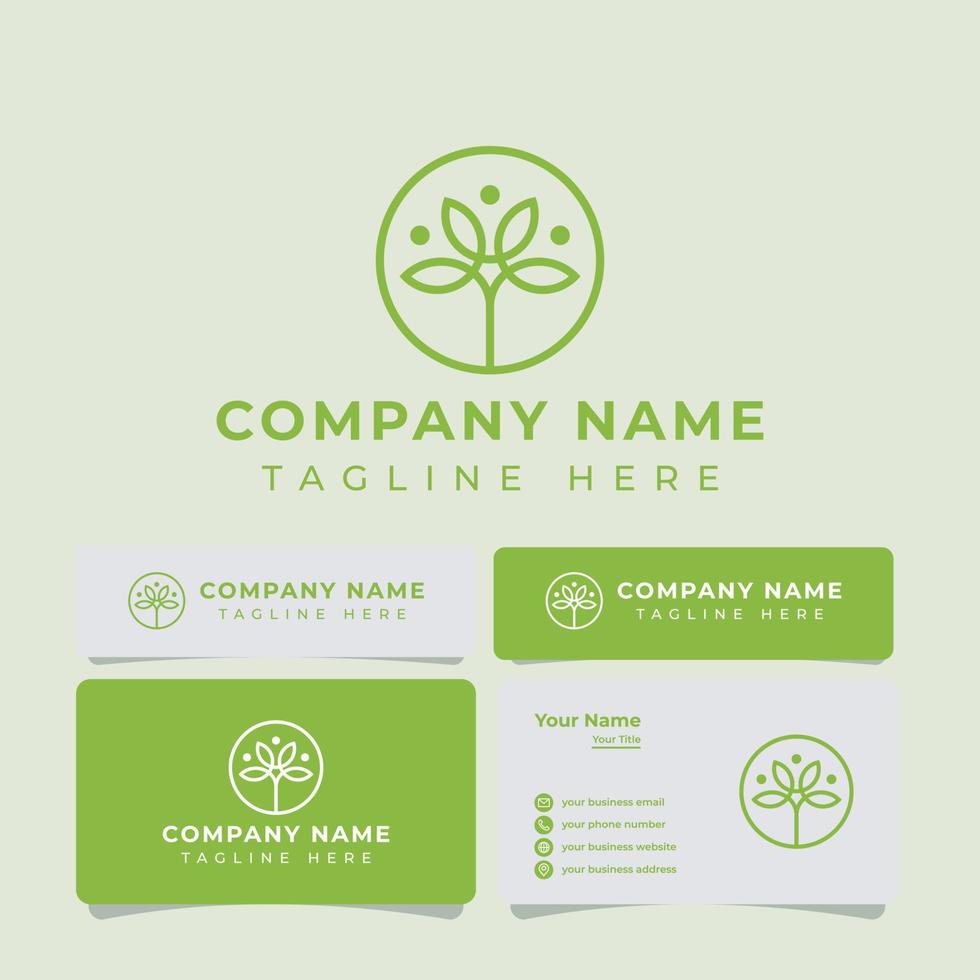 Simple Flower Logo, suitable for any business related to flower. vector