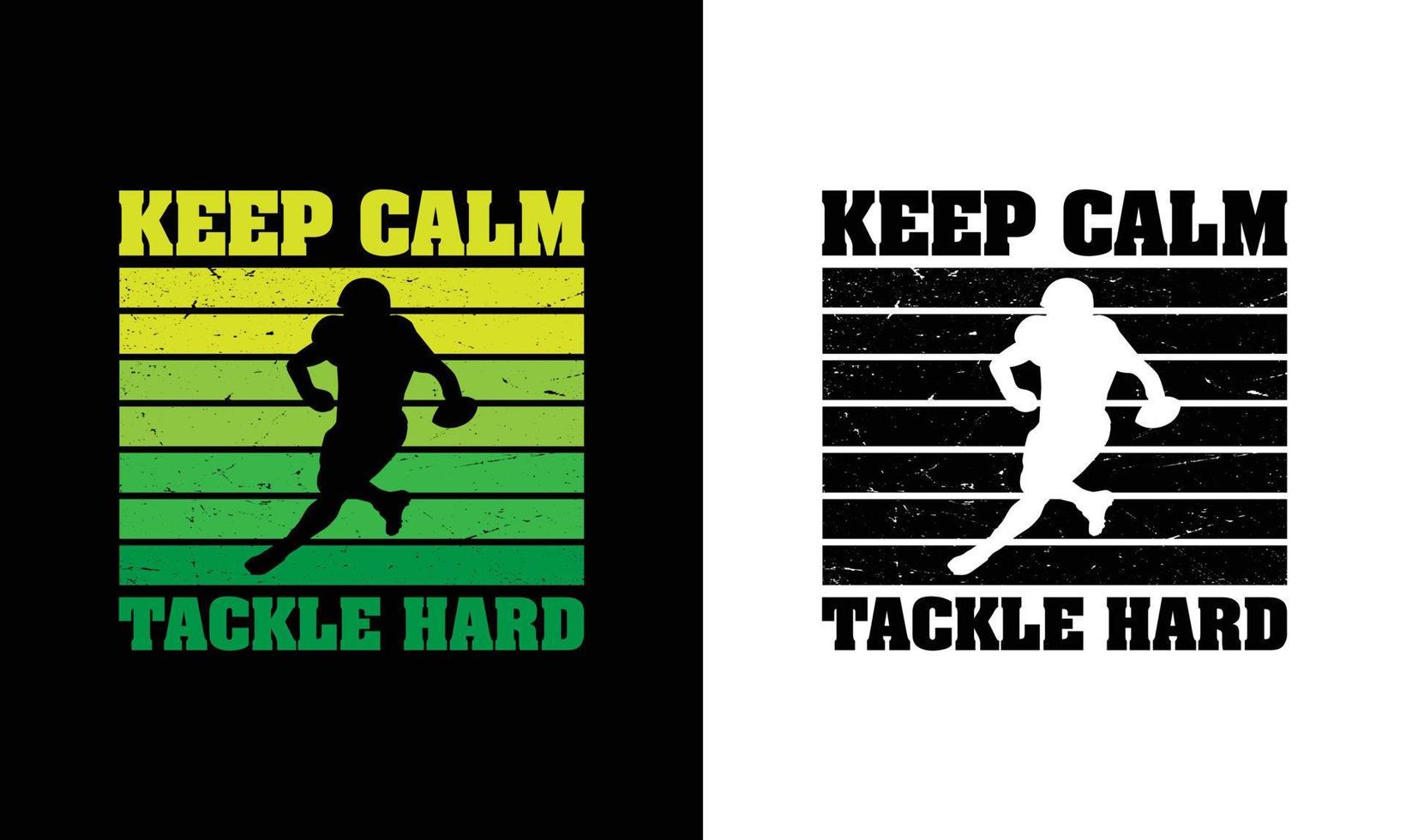 American football T shirt design, Rugby T shirt design vector