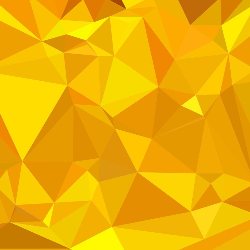 Peridot Yellow Abstract Low Polygon Background vector