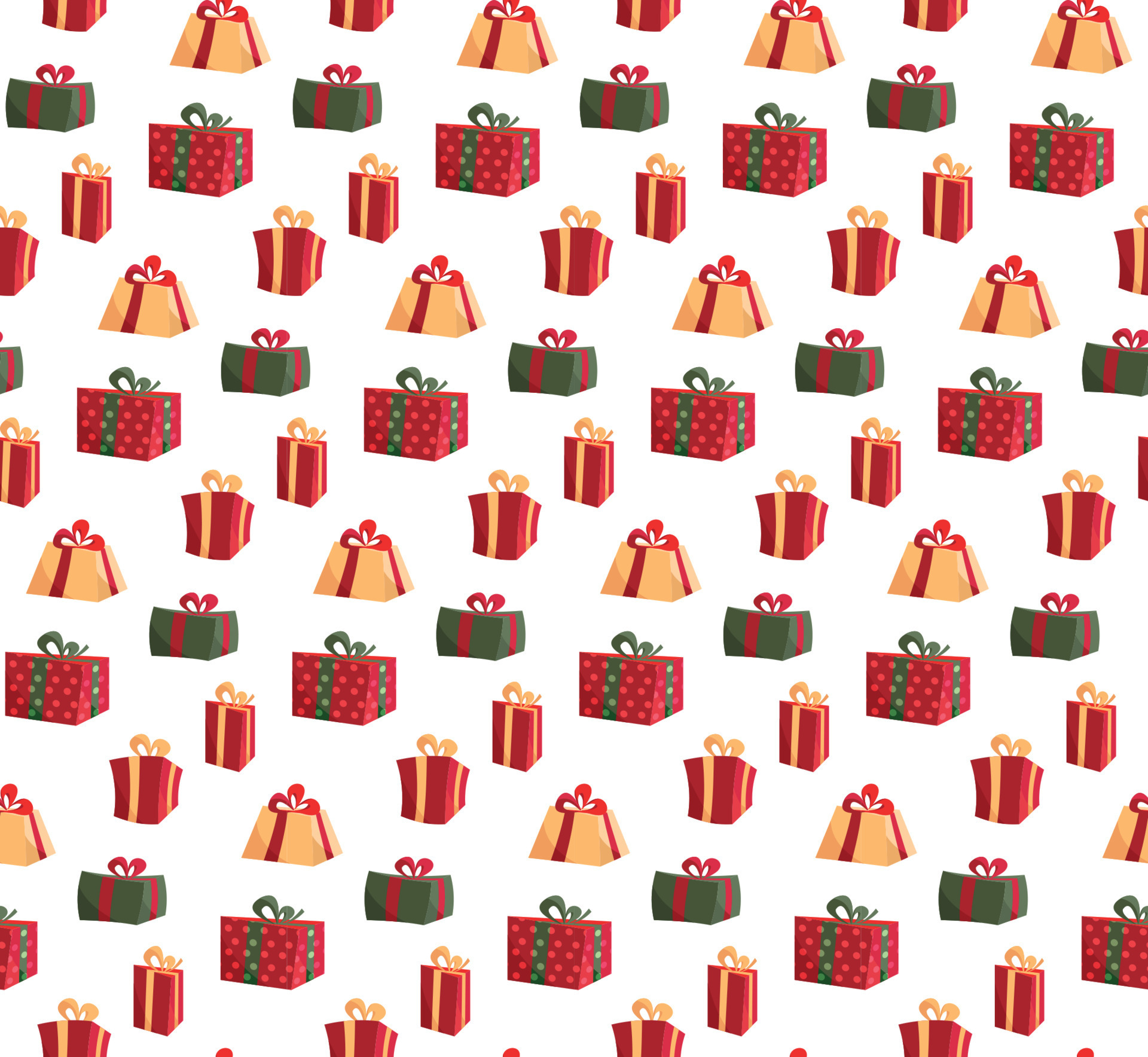 Seamless Pattern with Picture of Gift Boxes. Pattern gift box for ...