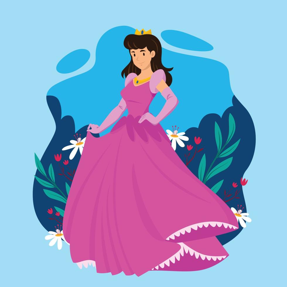 Character Design Princess vector