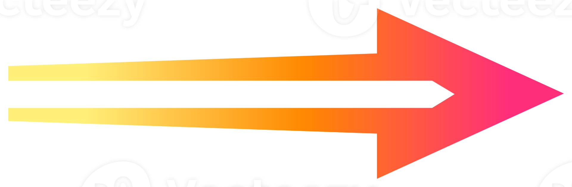 Arrow icon, PNG with transparent background.