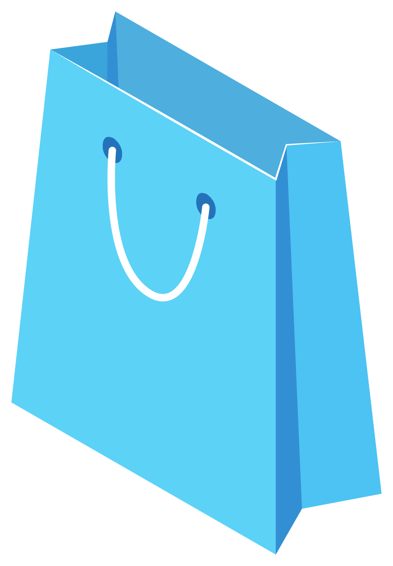 icon shopping bag transparent