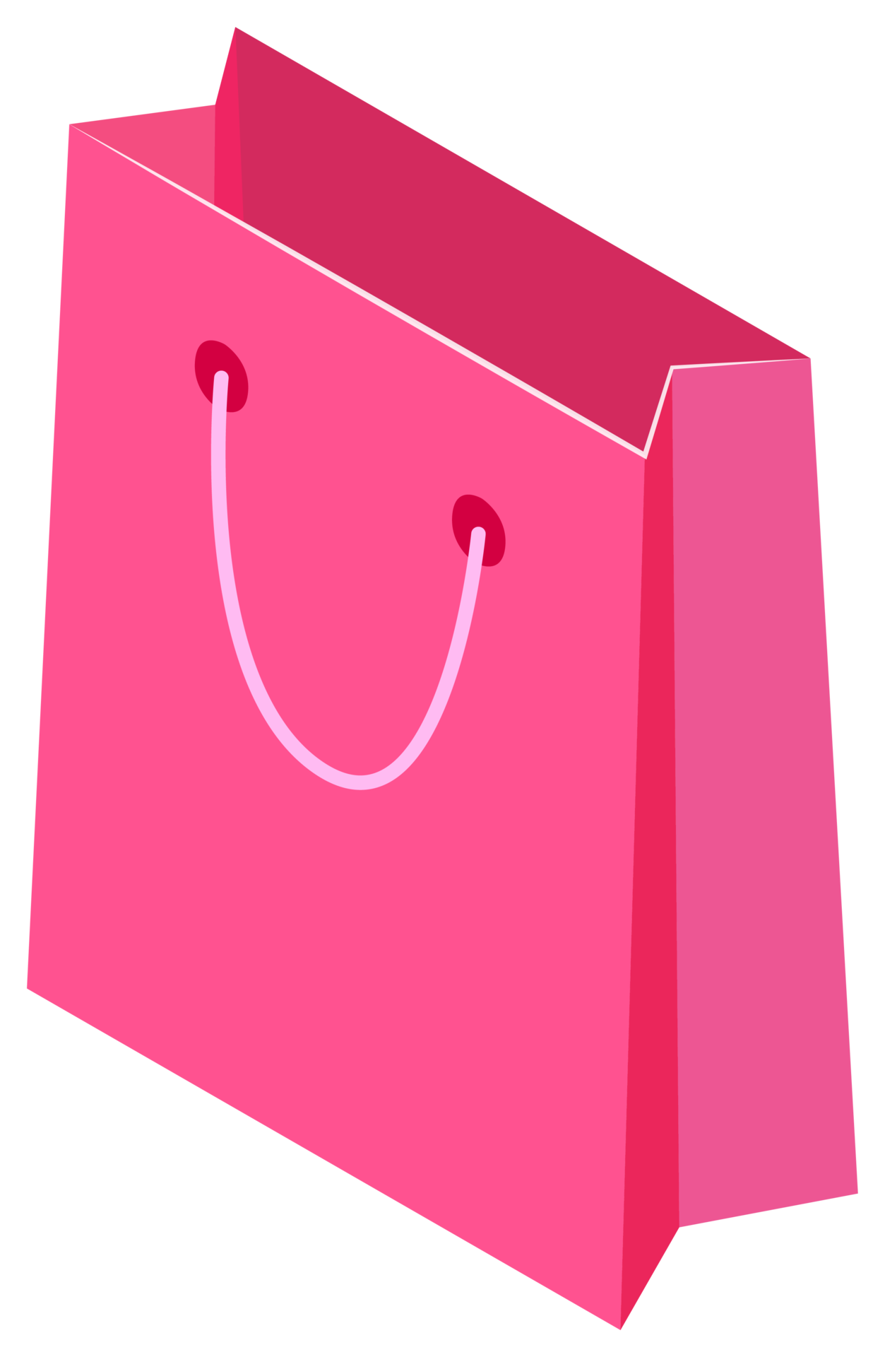 Pink Shopping Bags PNG Transparent Images Free Download, Vector Files