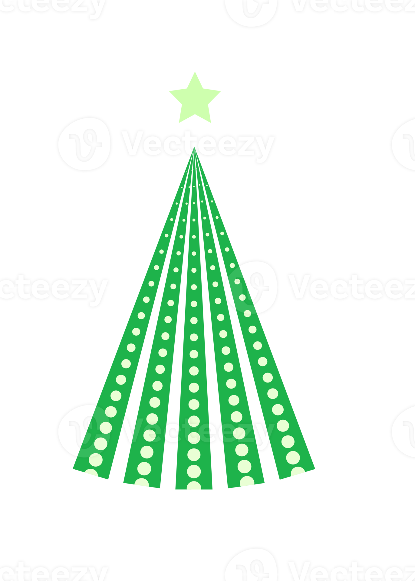 Neon Christmas tree design. PNG with transparent background. 12494095 PNG