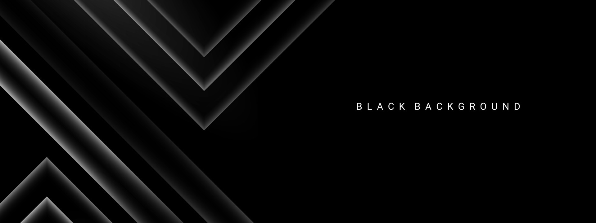 Dark geometric black abstract background elegant decorative design