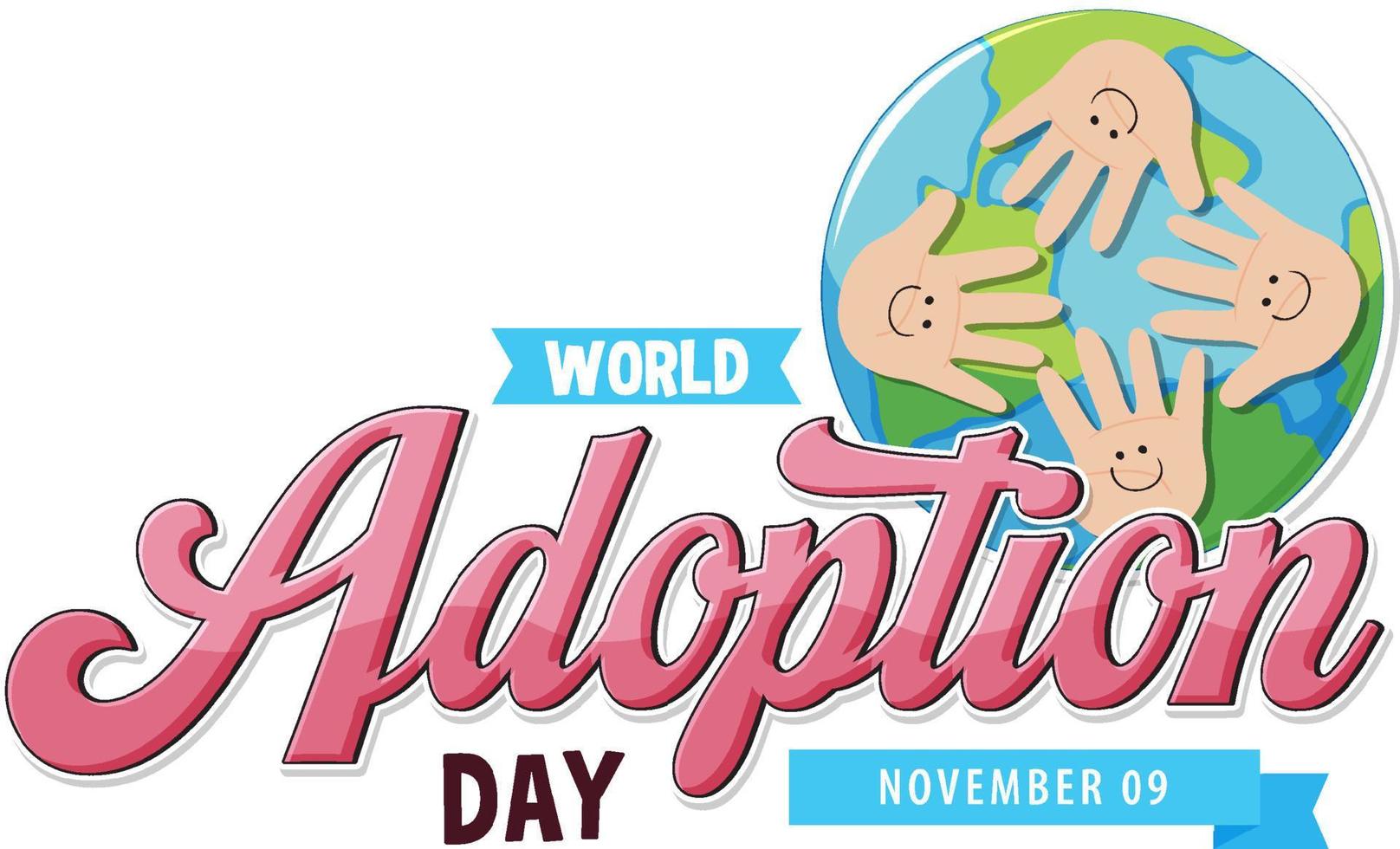 World Adoption Day Poster Design 12495674 Vector Art at Vecteezy