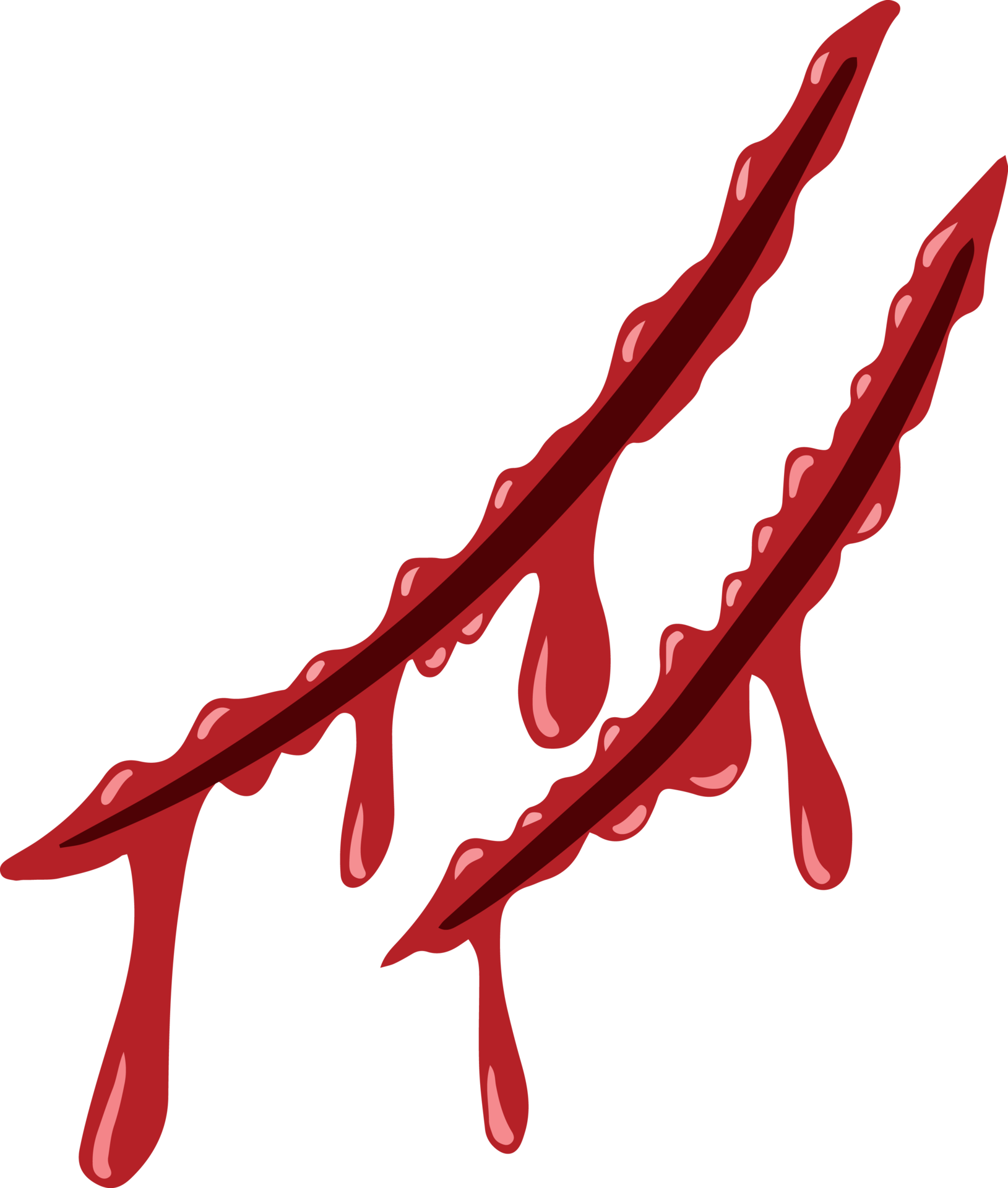 ilustração de respingo de ferida de sangue 12497177 PNG