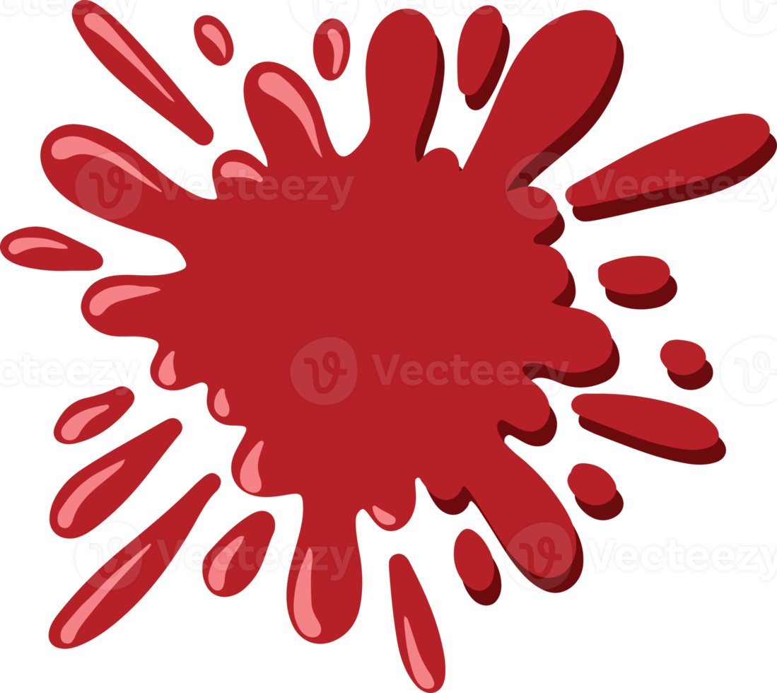 Blood Wound Splatter Illustration png