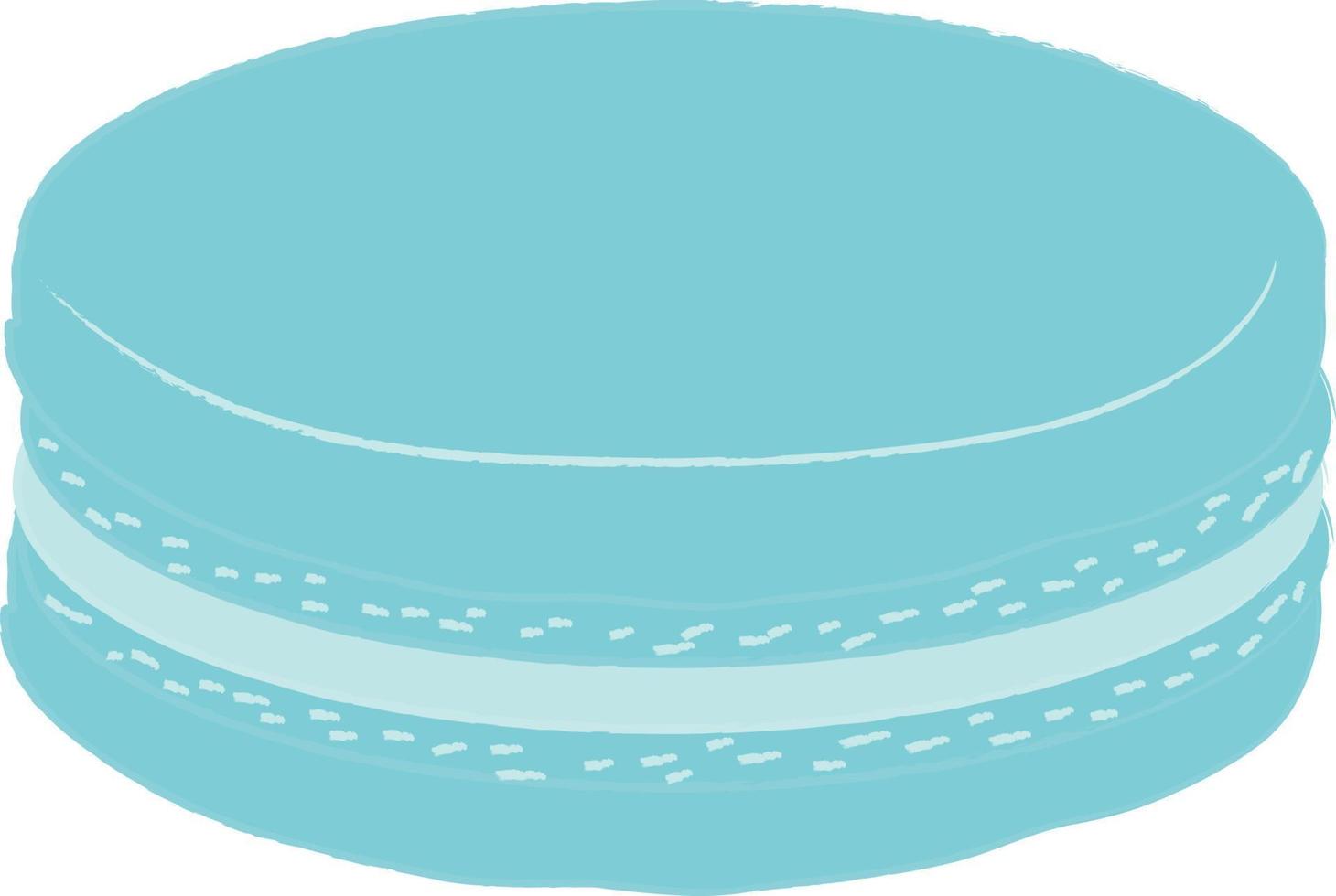 Macarons,  illustration in a cartoon style. Logo for cafes, restaurants, coffee shops, catering. vector