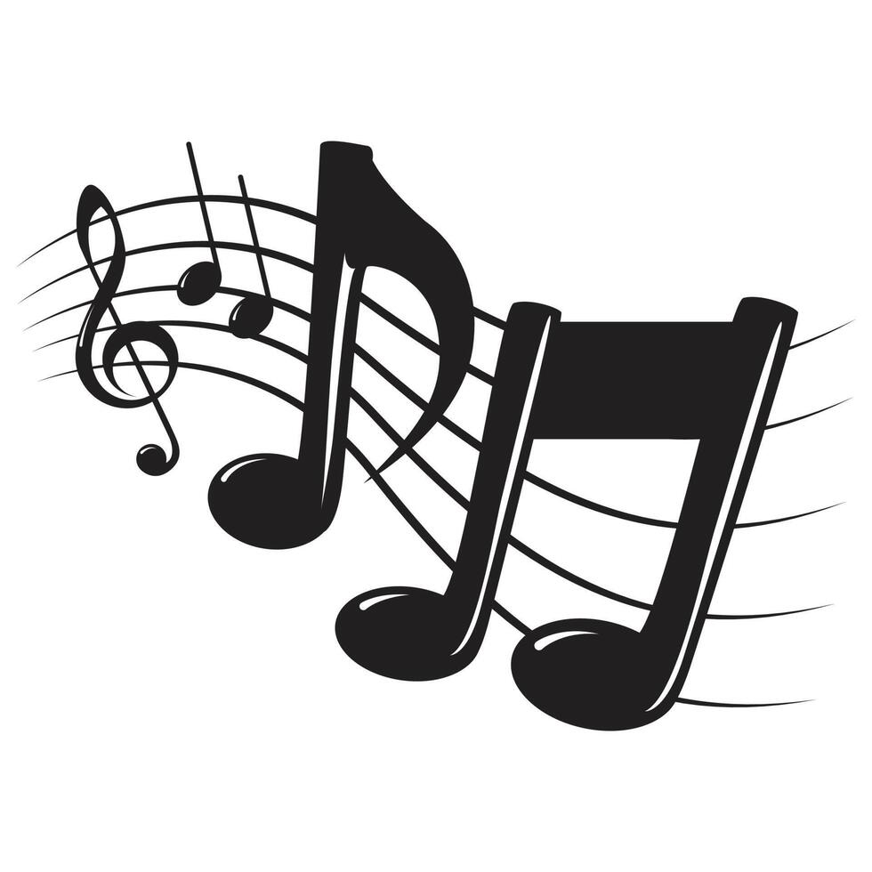 Music notes templates clefs and musical notes warped into the distance Music notes templates clefs and musical notes warped into the distance