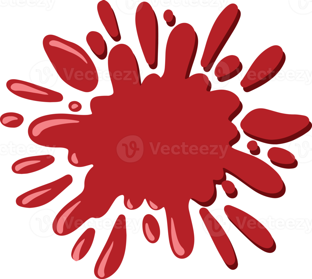 Blood Wound Splatter Illustration png