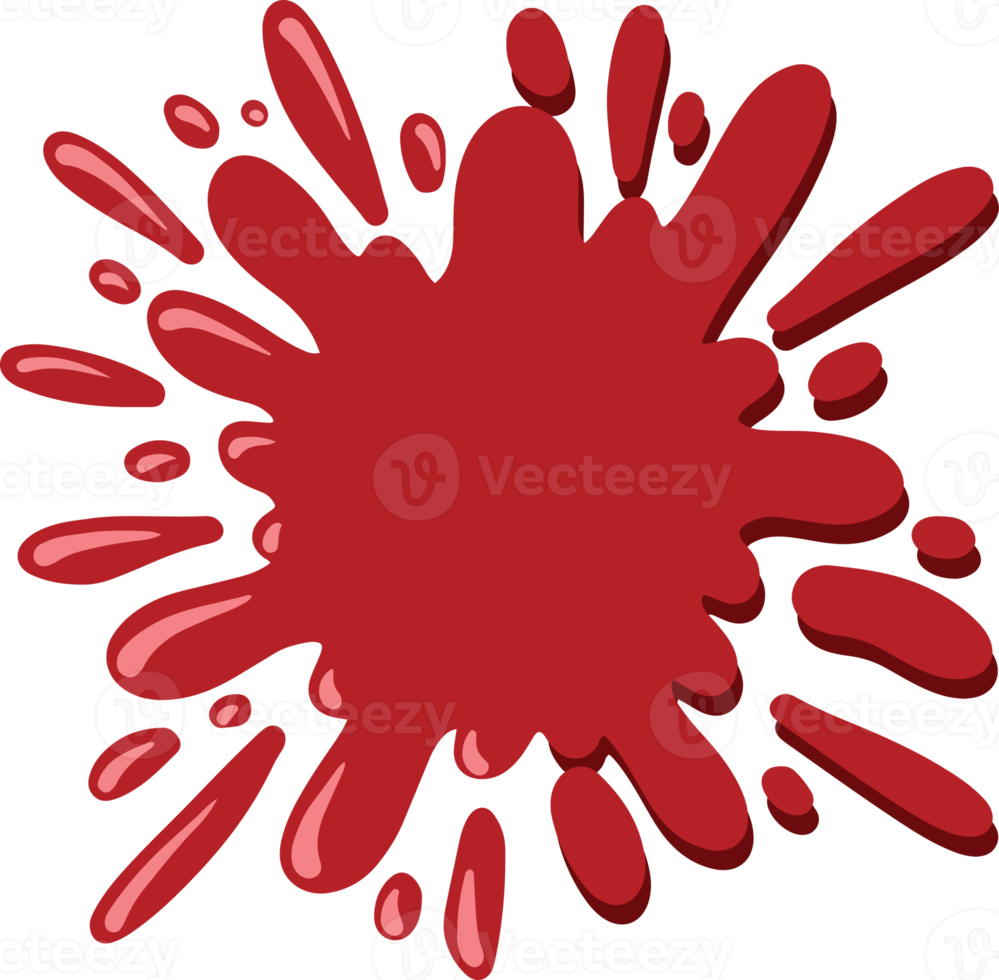 Blood Wound Splatter Illustration png