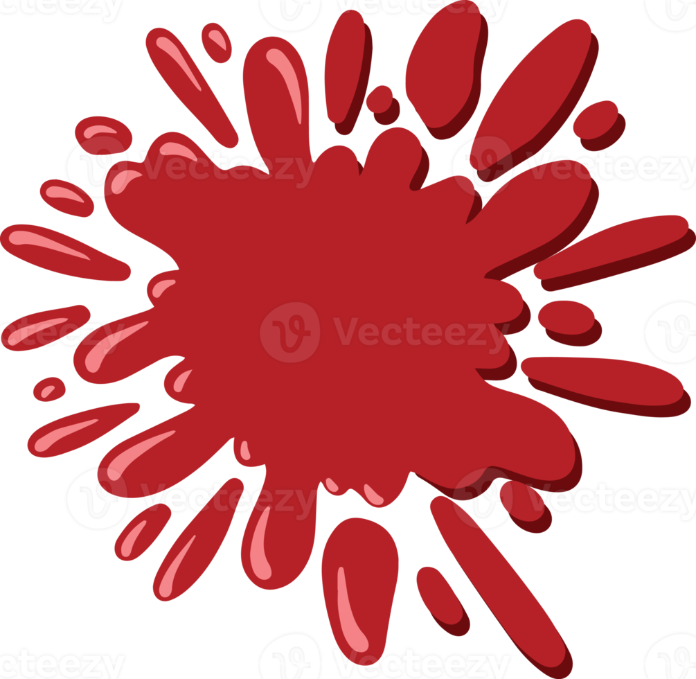 Blood Wound Splatter Illustration png