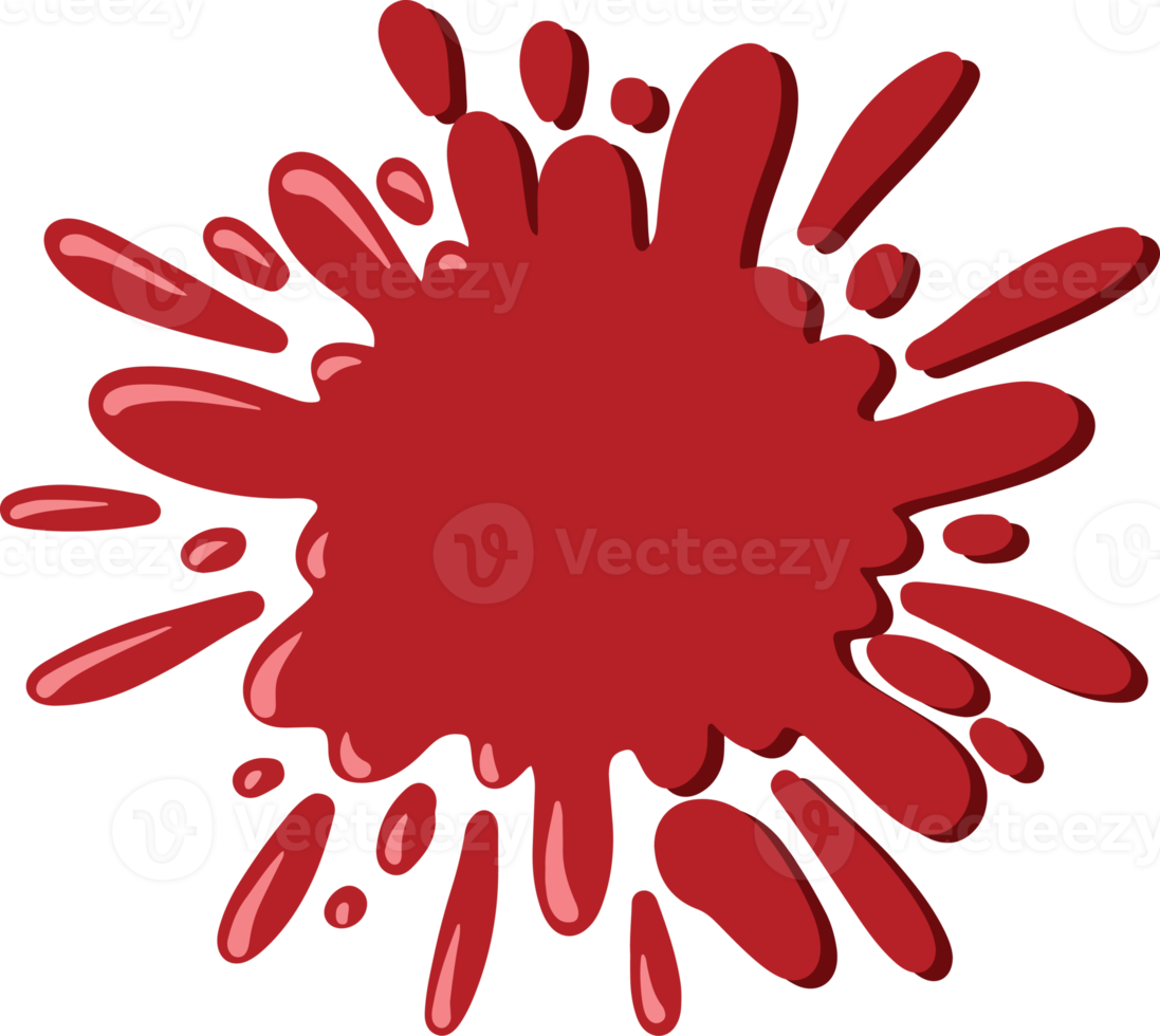 Blood Wound Splatter Illustration png