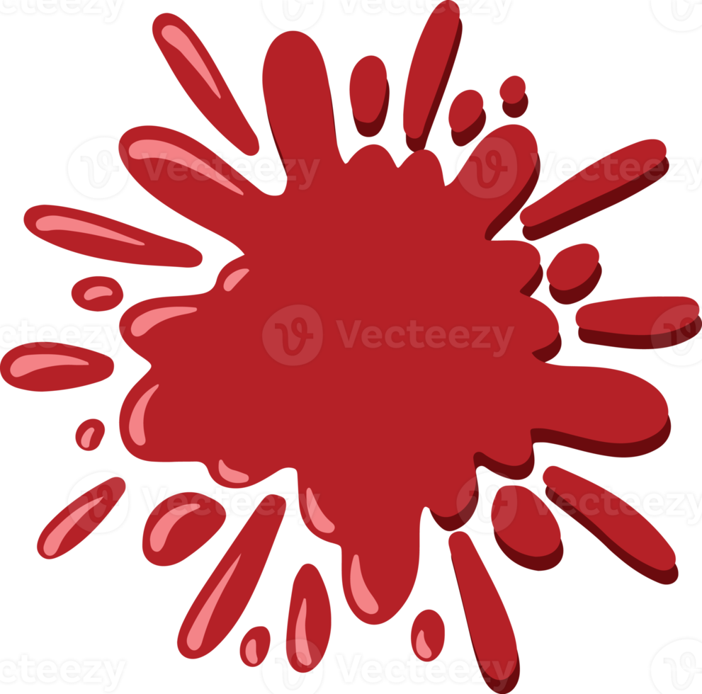 Blood Wound Splatter Illustration png