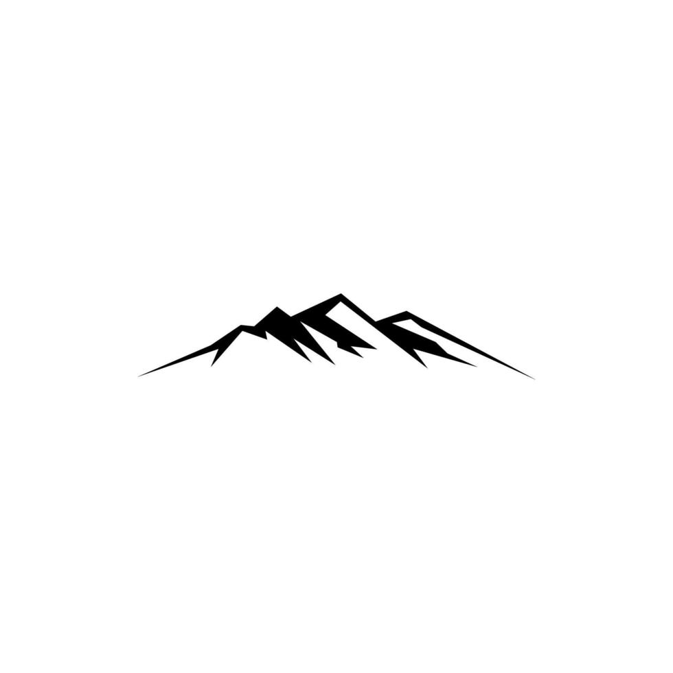 plantillas de diseño de vector de icono de montaña
