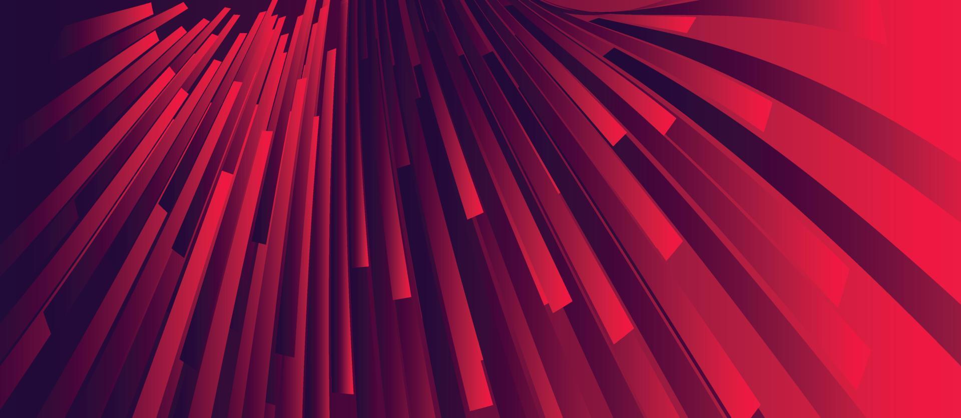 Abstract vector background with red layers
