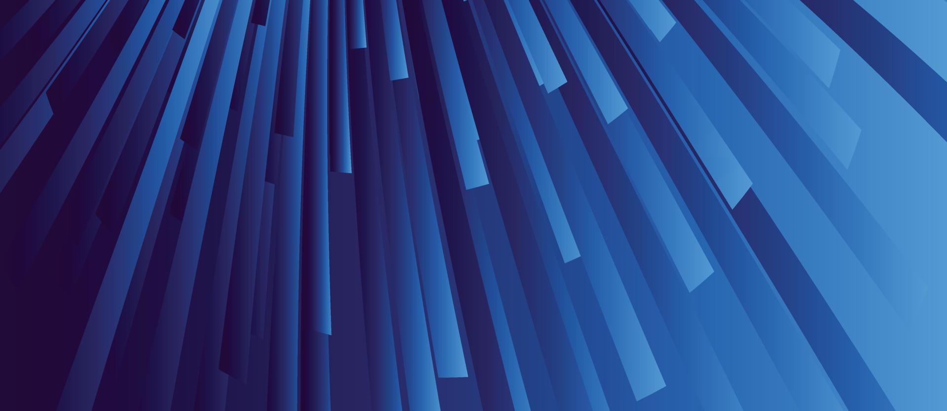 capas azules una encima de la otra, plantilla de diseño moderno para su negocio, ilustración vectorial con rayas y líneas oblicuas vector