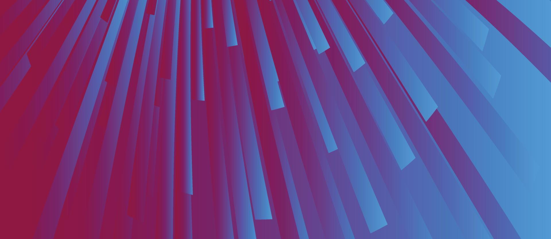 fondo de banner de capas rojas abstractas y azules vector