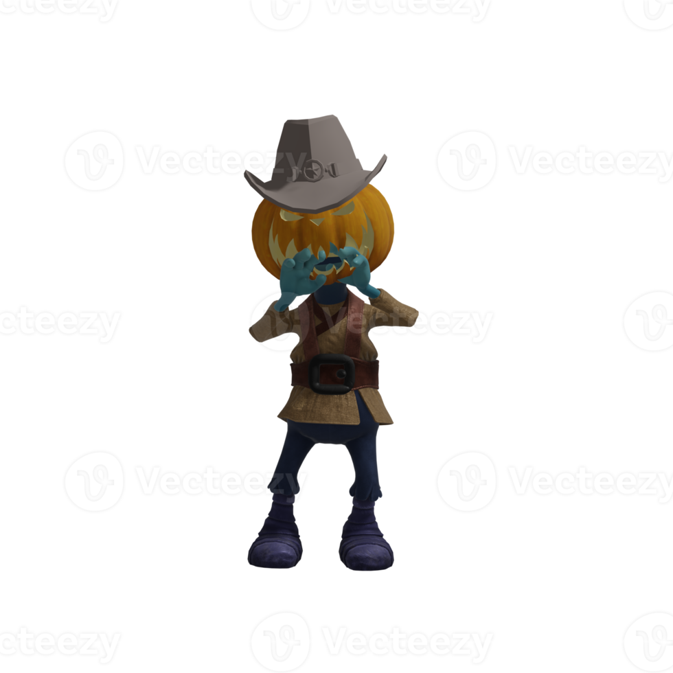 Pumpkin monsters Halloween png