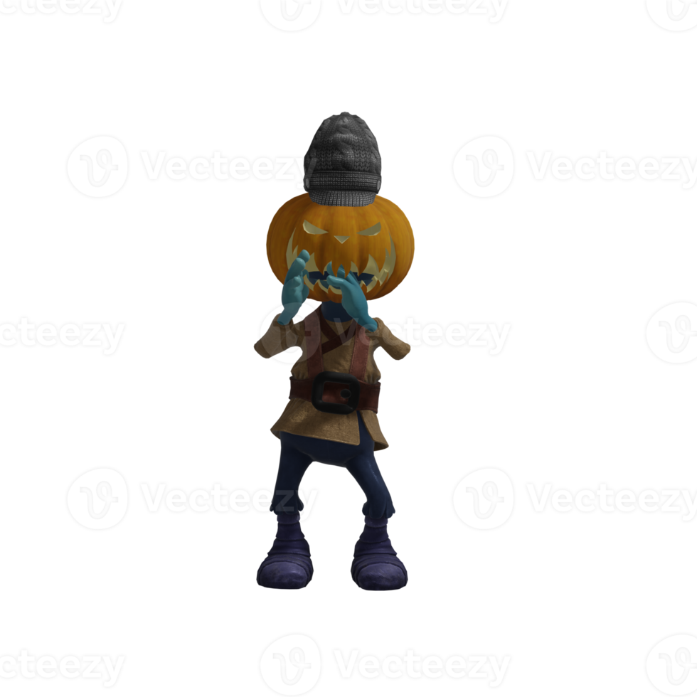 pumpa monster halloween png