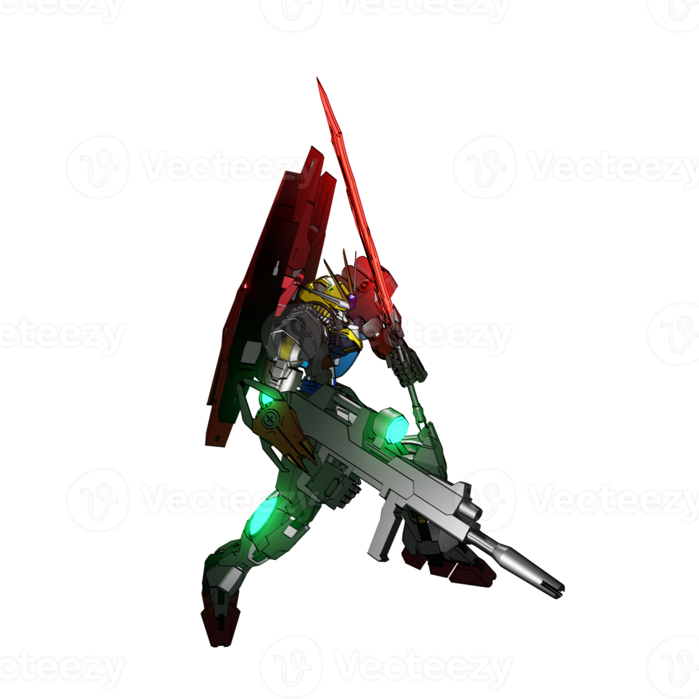 Mecha type attack png