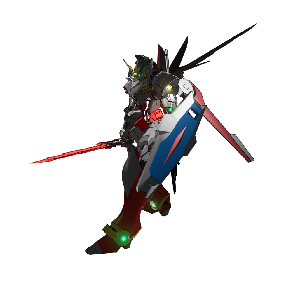 mecha attacco posa png