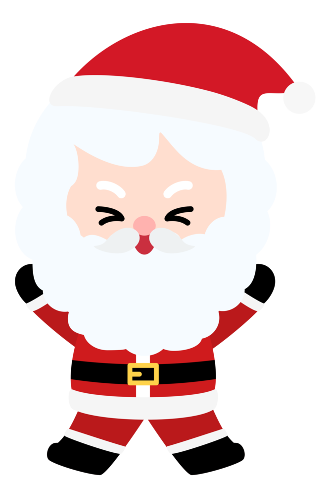 feliz navidad lindo papa noel png