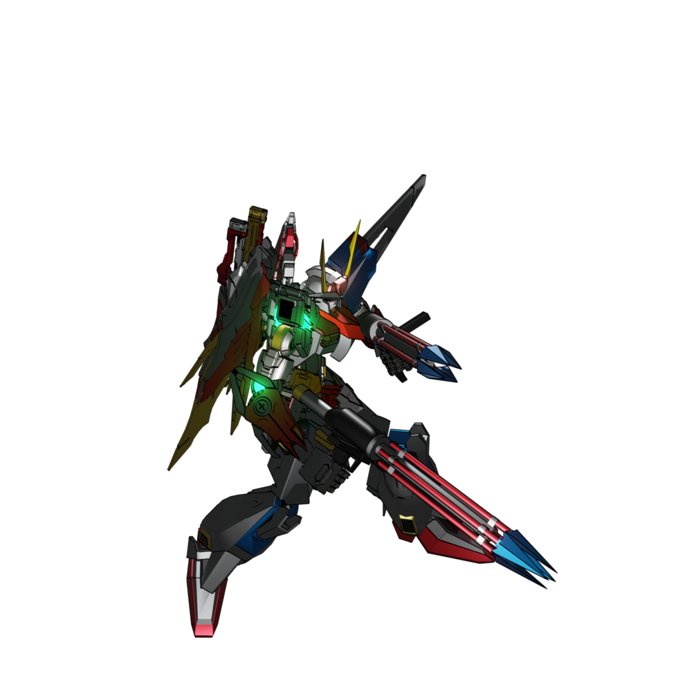 mecha listo para atacar png